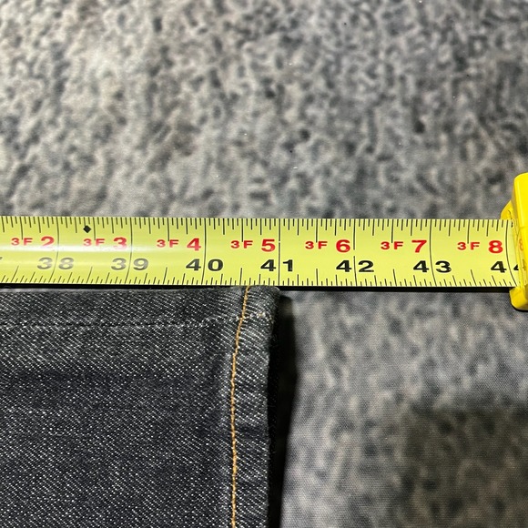 7 For All Mankind Jeans Womens 26 (29x32) Black Bootcut Low Rise Vintage Y2K - Picture 11 of 16
